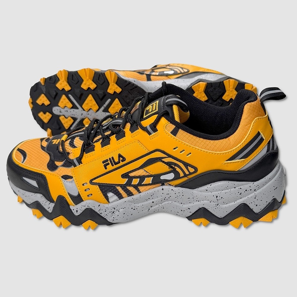 Fila Oakmont TR Shoes - NEW Mens Size 11.5 Gold / Black / Grey - #49945-CL2